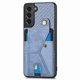 thumbnail image 2 of Funda Resistente para Samsung Galaxy S21 con Tarjetero y Soporte, Diseño Magnético Azul, 2 of 5