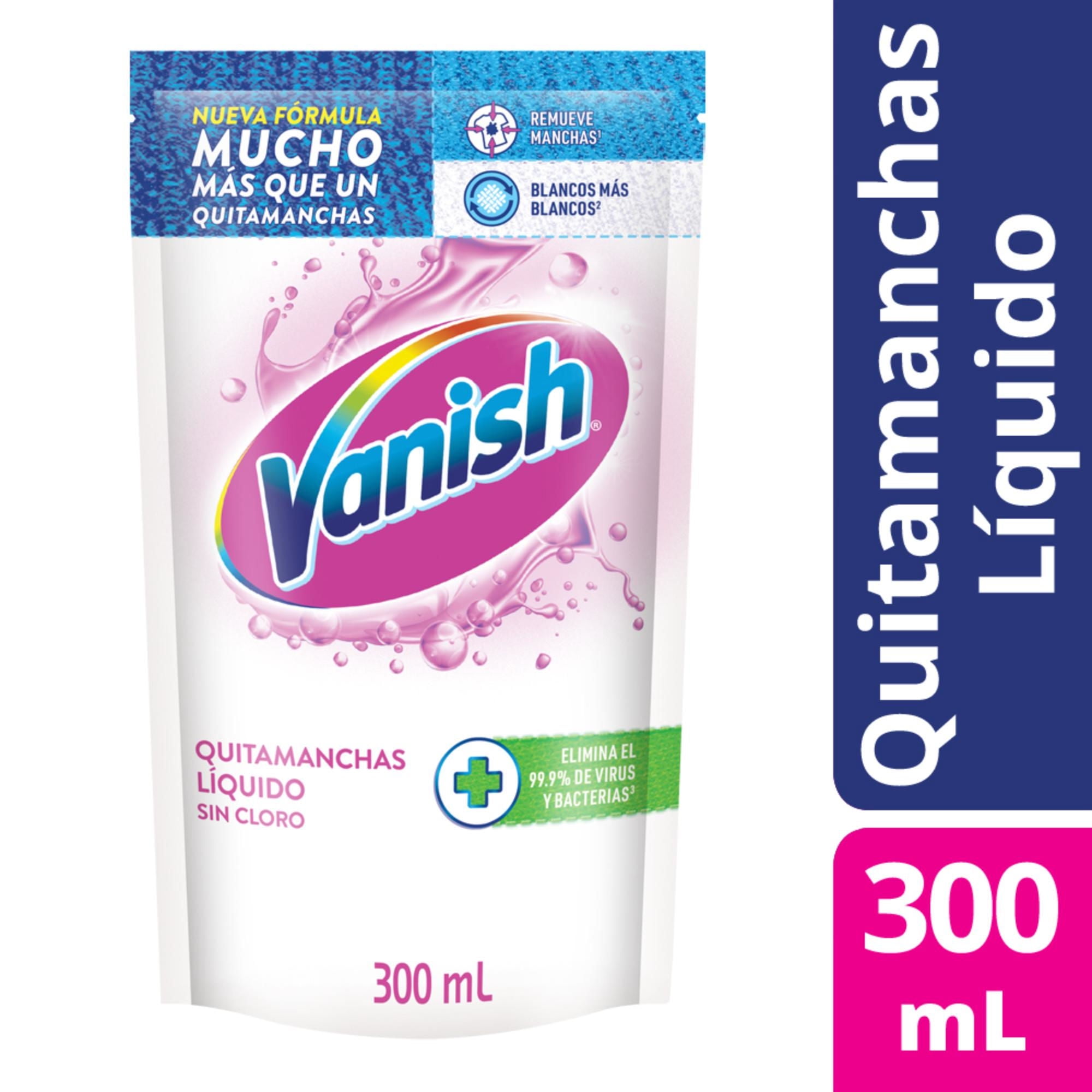 Quitamanchas Líquido Ropa Blanca Doypack 300 ml Vanish