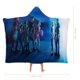 thumbnail image 2 of Disney Zombie Manta Capa con Capucha Anti-Bolitas, Manta de Lana Ártica Suave, Manta Portátil de Felpa Ligera y Lujosa, Poncho para Siesta en Casa y Oficina, 100*130cm, 2 of 6