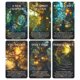thumbnail image 4 of Oracle Cards EMPATHSOUL Mystic Enchanted Forest con guía, 4 of 6
