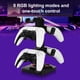 thumbnail image 3 of Soporte para auriculares de escritorio, soporte para controladores de juego con 3 puertos USB, base giratoria de 360° y gancho desmontable para accesorios de Xbox/PS5/PC, 3 of 6