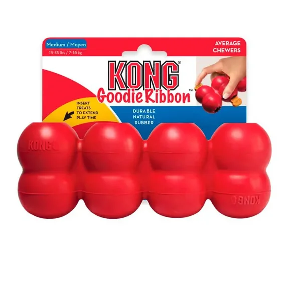Juguete Kong Goodie Ribbon Perro - Talla M