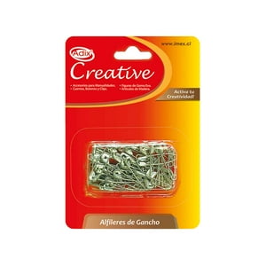 Adix Creative - Alfiler De Gancho 22Mm 50Un