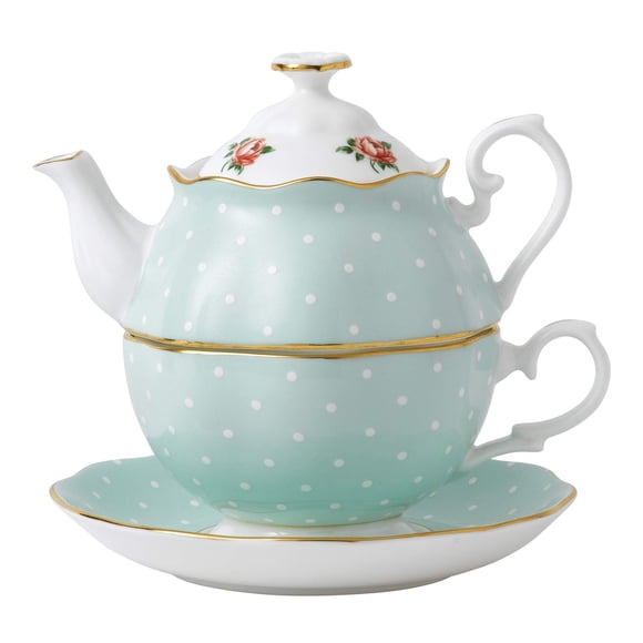 Juego de té Royal Albert Polka Rose Tea For One