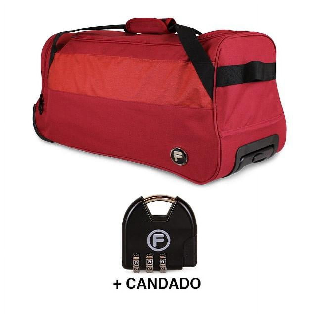 F - Bolso M Kross Rojo + Candado