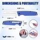 thumbnail image 5 of Cuchillo WORKPRO Utility Electrician, bolsillo plegable, inoxidable, 5 of 8