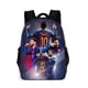thumbnail image 1 of Ronaldo Wallpaper Cr7 Backpack Boys and Girls School Bag Children's School Bag Cartoon Children's Backpack Pen Bag Birthday Gift, 1 of 3