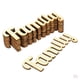 thumbnail image 2 of 20 Piezas Natural Family Wooden Craft Cut Wooden Pieces Tarjeta DIY, 2 of 2