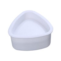 Magideal - Herramienta Para Hacer Sushi Japonés Con Forma De Corazón Para Hacer Bolas De Arroz Triangulares Para Niños Principiantes, Color Blanco, 80X77X40Mm Blanco 80X77X40Mm
