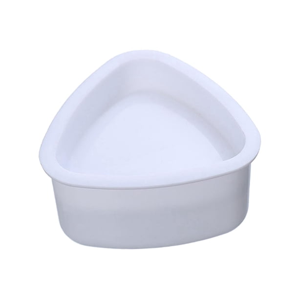 Herramienta Para Hacer Sushi Japonés Con Forma De Corazón Para Hacer Bolas De Arroz Triangulares Para Niños Principiantes, Color Blanco, 80x77x40mm Blanco 80x77x40mm