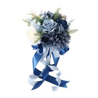 Magideal - Bouquet Nupcial, Flor De Rosa Artificial, Decoración Del Hogar, Decoración Falsa Romántica Para Regalos De Cumpleaños De La Novia Acción De Gracias Estilo E