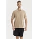 thumbnail image 1 of Polera Hombre Slim Cuello Camisero Beige, 1 of 4