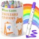 thumbnail image 1 of Lápices de colores TinyGeeks TinyGeeks 24, no tóxicos, lavables para niños de 3 a 8 años, 1 of 8