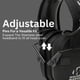 thumbnail image 5 of Auriculares Walker's Razor Slim Electronic Quad Muff con Bluetooth, 5 of 6