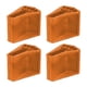 thumbnail image 3 of 4 Cubiertas Antideslizantes Para Patas De Escalera De Repuesto, Almohadillas Para Patas De Escalera De Estabilidad Mejorada, Color Naranja, 3 of 5