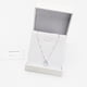 thumbnail image 3 of Collar Punto de Luz Plata Italiana 925 y Cristal Genuino Blue Shade, 3 of 4