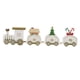 thumbnail image 5 of Juego De Decoración De Tren De Tren De Madera De Navidad Para Escritorio Al Aire Libre Blanco, 5 of 5