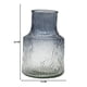thumbnail image 5 of Florero Jarron Decorativo De Vidrio Florero Con Diseño gris, 5 of 5