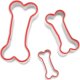 thumbnail image 1 of Cortador de Galletas COOKIEQUE 6 cm/8 cm/10 cm Forma Hueso - Set de 3 Piezas, 1 of 9