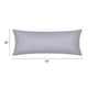 thumbnail image 5 of REGALWOVEN 1 Pcs Fundas de Almohada de Algodón, Fundas de Almohada Refrigerantes con Cierre de Sobre, Regalo para Mujeres Hombres Gris Claro King, 5 of 7