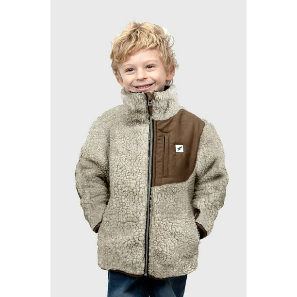 Chaqueta Chiporro Lumber Beige Melange Niño Falcone