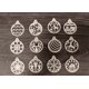 thumbnail image 2 of Adornos navideños para árbol (pack 12 un), 2 of 2