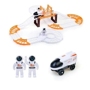 Total E-Commerce - Juguete Pista De Auto Astronautas 14 Piezas Infantil