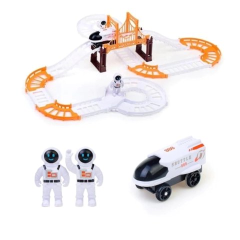 Total E-Commerce - Juguete Pista De Auto Astronautas 14 Piezas Infantil