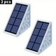 thumbnail image 4 of 2/6pcs Solar Step Lights, Warm White Triangle Solar Deck Lights, IP67 Waterproof Auto On Off Decoration Lights, For Stair Patio Yard, Driveway, Porch, Front Door, Sidewalk, 4 of 4