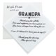 thumbnail image 2 of Pañuelo de algodón Wishprom – Regalo de boda para abuelo, 2 of 7