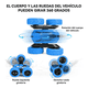 thumbnail image 5 of Auto Truco Control Remoto Belug Sensor Movimiento Doble Lado-flex Azul, 5 of 5