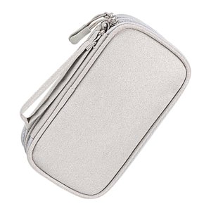 Bothyi - Organizador De Electrónica De Viaje Portátil Impermeable Para Cable Cargador Usb Gris