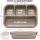 thumbnail image 2 of Bento Box Adult Lunch Box, Containers for Men and Women, 2 of 3