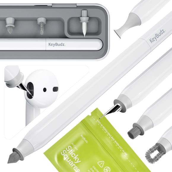 Kit de limpieza KeyBudz Air Care 2.0 para dispositivos AirPods y Apple