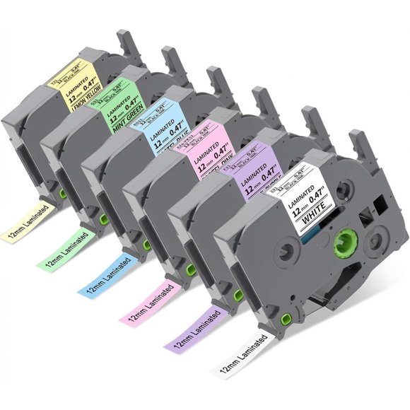 Cinta para etiquetadora COLORTY TZ TZe231 Brother P-touch