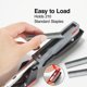 thumbnail image 5 of Stapler Staples One-Touch Desktop con capacidad para 20 hojas, gris/negro/rojo, 5 of 8