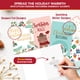 thumbnail image 5 of Decorably 100 Tarjetas de Navidad 15x10 cm con Sobres, 5 of 6