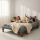 thumbnail image 1 of Cama 1 Plaza Box 8 cm L190 cm + Colchon Modelo Ideal - Pata 24 Cm, 1 of 3