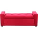 thumbnail image 1 of Banqueta Baul Lawin 2c Felpa 30 Rojo, 1 of 5