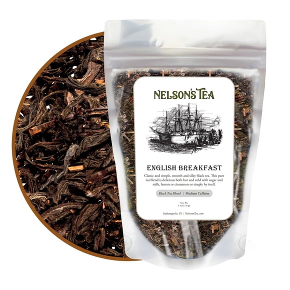 Té English Breakfast de Nelson's 113 g (hoja suelta)