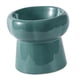 thumbnail image 1 of Tazón De Comida Para Gatos Protección Para El Cuello Estable Antideslizante Tazón Para Gatos Contenedor De Comida 130ML Verde Oscuro, 1 of 5