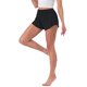 thumbnail image 4 of Shorts de Descanso con Dobladillo Festoneado para Mujer de INSPIRE CHIC, Suaves y Elásticos, con Cordón Ajustable para Dormir y Casa M Negro, 4 of 6