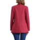 thumbnail image 3 of INSPIRE CHIC Blazer de Mujer de Imitación de Gamuza con Un Botón, Cuello con Solapa, Chaqueta de Traje Abierta con Bolsillos Talla L Roja, 3 of 6