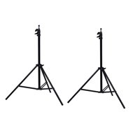 Genérico - 2 Atriles Stand Para Estudio Fotográfico Trípode 2 Metros