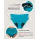 thumbnail image 5 of Braga menstrual Saalt Teen Brief de absorción pesada, 5 of 7