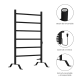 thumbnail image 4 of Calefactor Secador de Toallas 80 w Bajo Consumo Pedestal 70 x 45 cm Vico Negro, 4 of 5