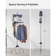thumbnail image 3 of Tendedero de ropa SONGMICS de acero inoxidable plegable de 2 niveles, 3 of 8