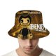 thumbnail image 4 of Bendy y la Máquina de Tinta Sombrero bucket para adultos, gorra de protección solar, sombrero de pescador plegable para viajes al aire libre, pesca y actividades de verano, 4 of 6