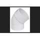 thumbnail image 1 of Codo de PVC PLASTIC TRENDS 7,6 cm Blanco con Conexión Espiga‑Casquillo, 1 of 1