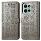 thumbnail image 1 of Funda Cartera FOXDOCK para Motorola Moto G75 , Flip PU con Relieve de Gatos y Perros, Tarjetero y Soporte, 1 of 6